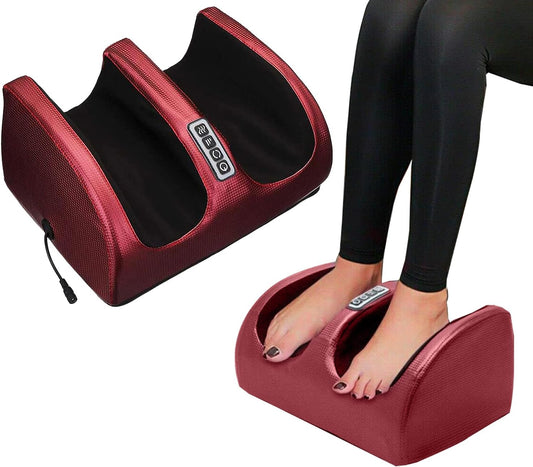 Electric Foot & Leg Massager with Heat | Shiatsu Therapy