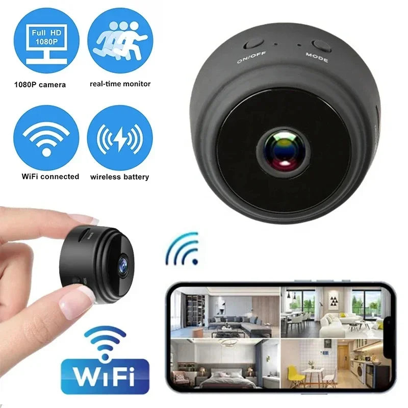 a9 mini wifi camera | 1080p hd wifi wireless security monitor