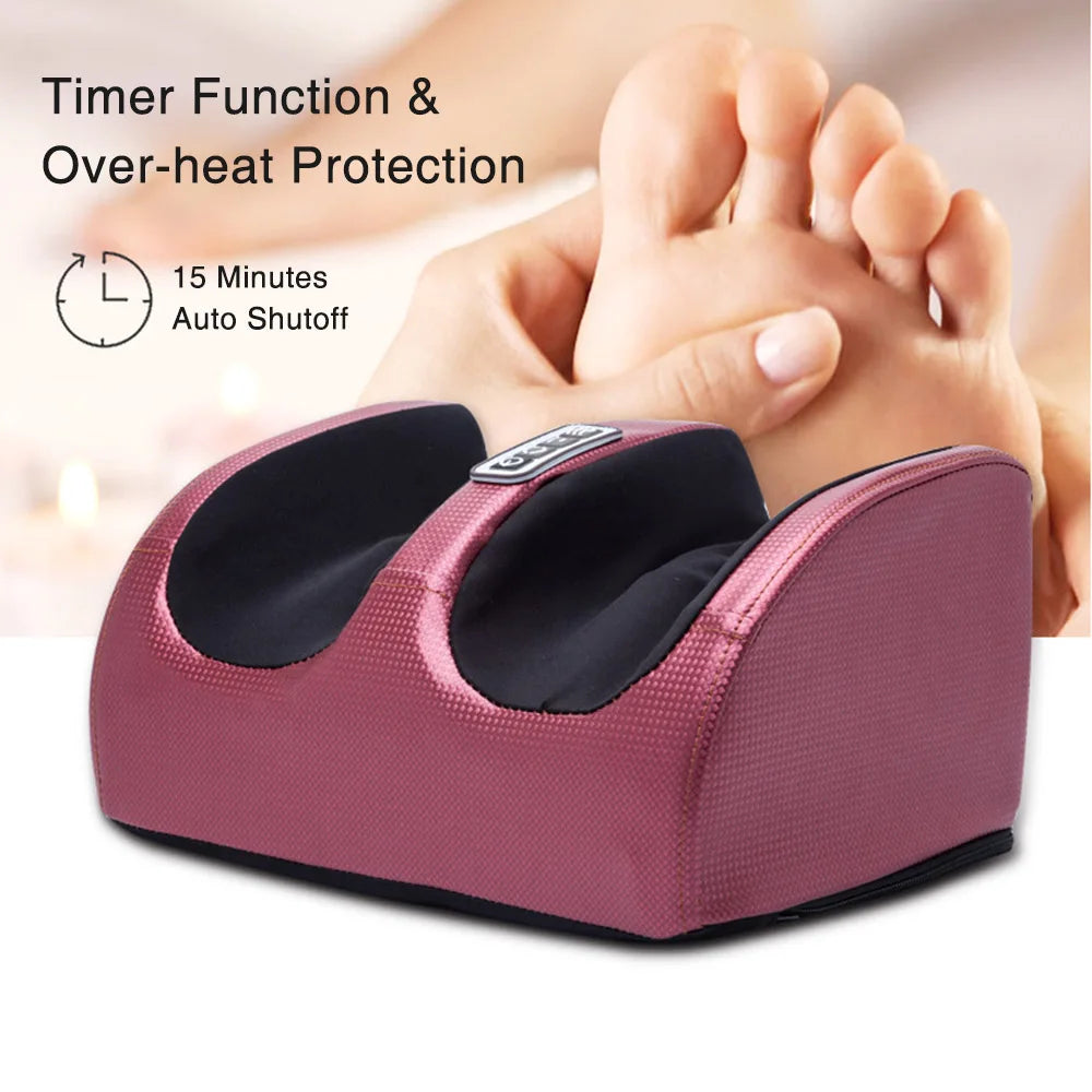 electric foot & leg massager with heat | shiatsu therapy