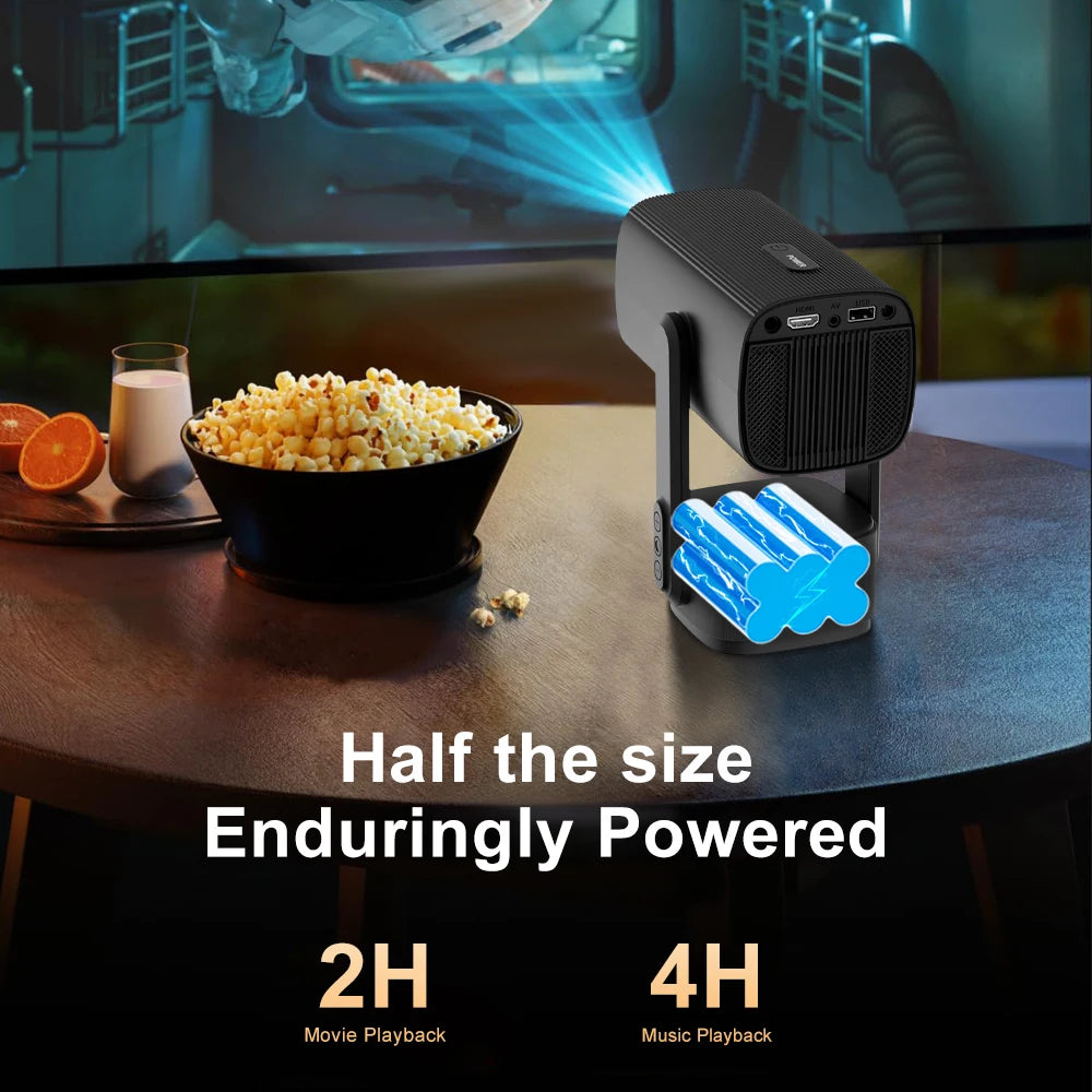 salange k2 4k hd projector | portable android 11 cinema