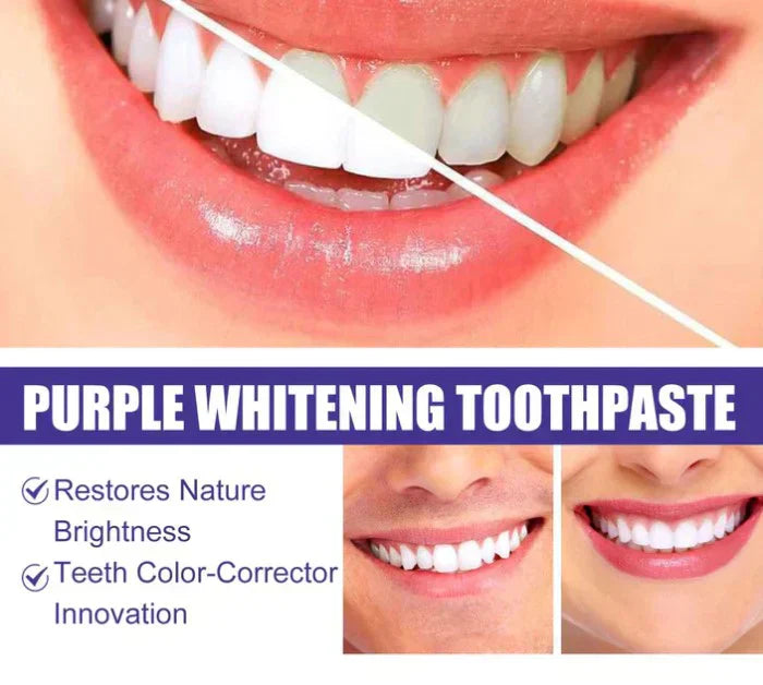 eelhoe purple toothpaste - advanced whitening & oral care