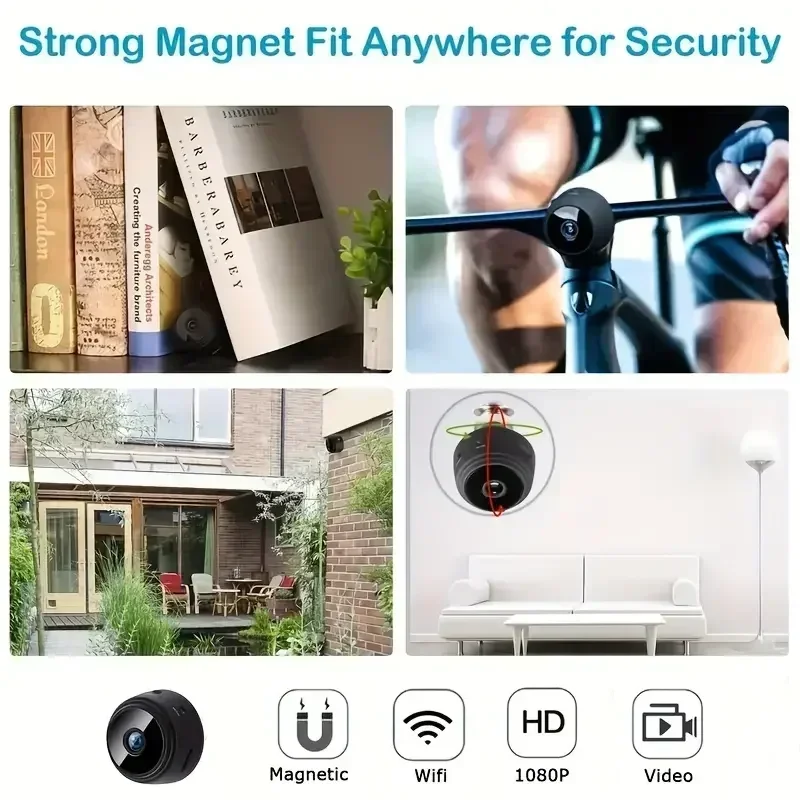 a9 mini wifi camera | 1080p hd wifi wireless security monitor