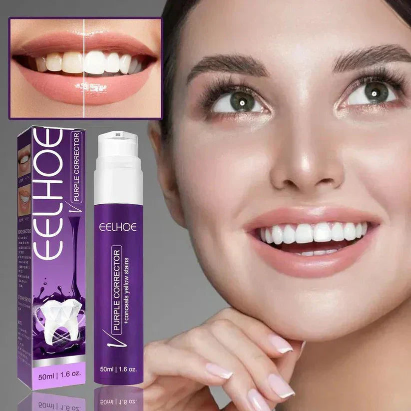 eelhoe purple toothpaste - advanced whitening & oral care